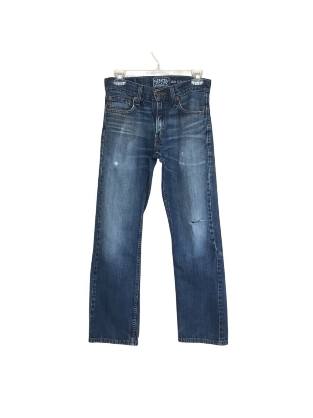 LEVI SIGNATURE Slim Straight Jeans Mens 28